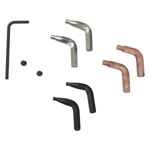 Lang Tools® - 6-piece 70° Bent 0.090" to 0.108" Snap Ring Pliers Tip Set