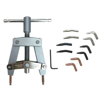 Lang Tools® - 13-piece 20°/72° Bent 0.120" to 0.150" Replaceable Tips Internal/External Heavy-Duty Snap Ring Tool Kit