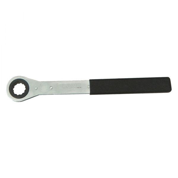 Lang Tools® - 22 mm 12-Point Straight Head Ratcheting Chrome Single Box End Wrench