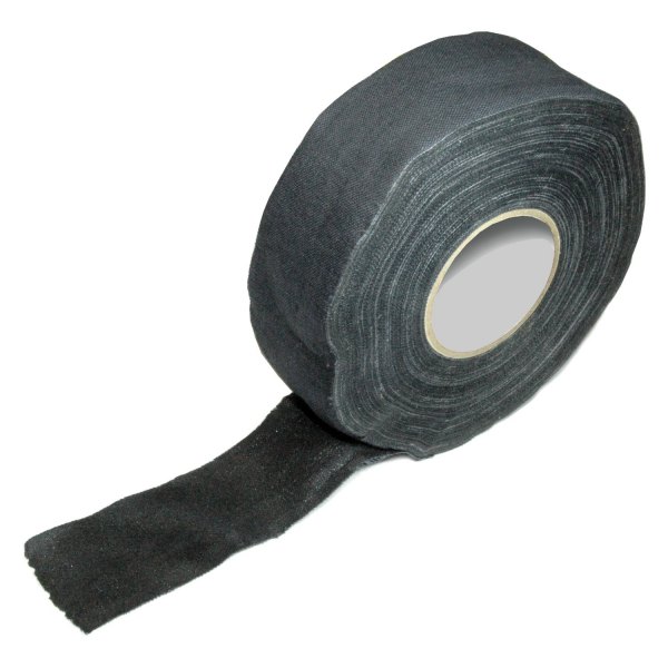 Lectric Limited® - 100' x 1.25" Black Adhesive Harness Tape