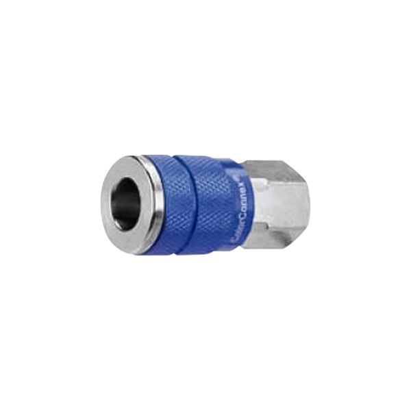 Legacy Manufacturing® - ColorConnex™ Tru-Flate™ C-Style 1/4" (F) NPT x 1/4" Steel Quick Coupler Body in Bulk Package