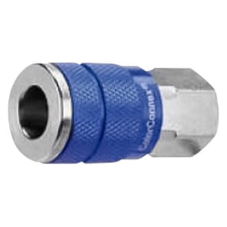 Legacy Manufacturing® A72410C - ColorConnex™ C-Style 1/4" (F) NPT x 1/4" Steel/Aluminum Quick Coupler Body in Retail Package