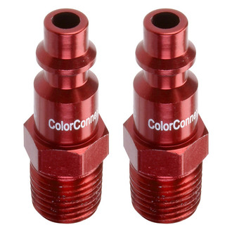 Legacy Manufacturing® - ColorConnex™ D-Style 1/4" NPT Quick Coupler Plug