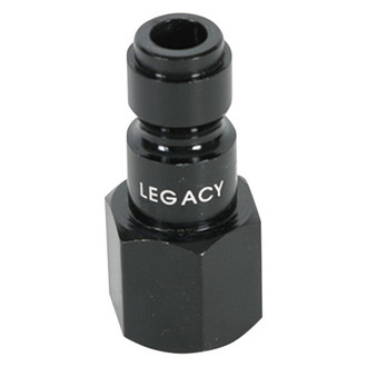 Legacy Manufacturing® A76630G - ColorConnex™ G-Style 3/8" (F) NPT x 3/8" Aluminum Quick Coupler Plug in Retail Pack Package