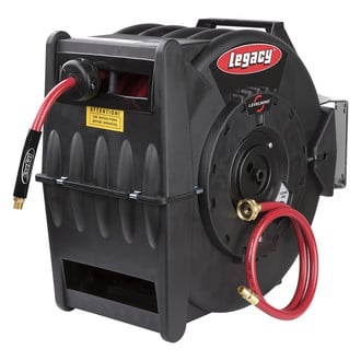 Legacy Manufacturing® L8310 - Retractable Air Hose Reel with PVC 3/8" x 100' Air Hose