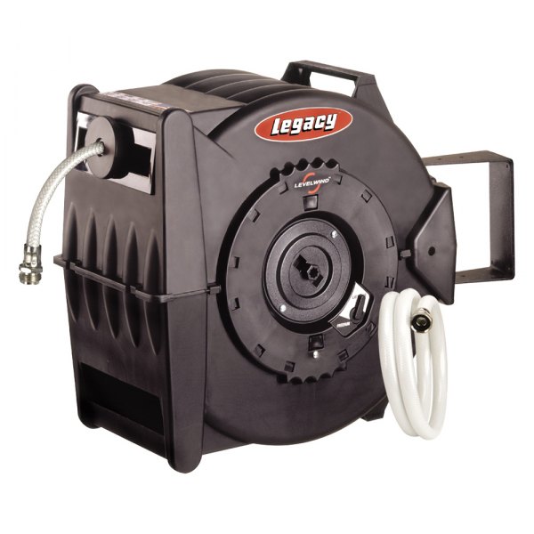 Legacy Manufacturing® - Levelwind™ Water Hose Reel for Potable Water with 1/2" ID x 75' hose