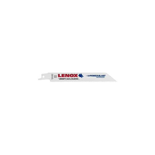 LENOX® - 10/14 TPI 12" Bi-Metal Straight General Purpose Reciprocating Saw Blades (5 Pieces)