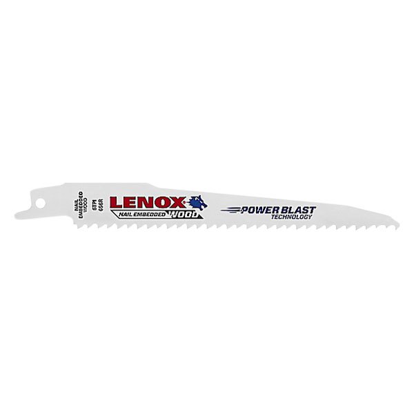 LENOX® - 6 TPI 6" Bi-Metal Sloped Reciprocating Saw Blade