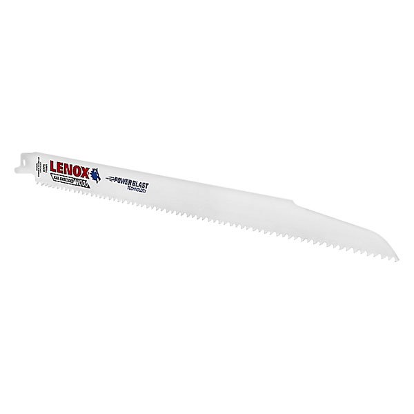LENOX® - 6 TPI 12" Bi-Metal Sloped Reciprocating Saw Blades (50 Pieces)