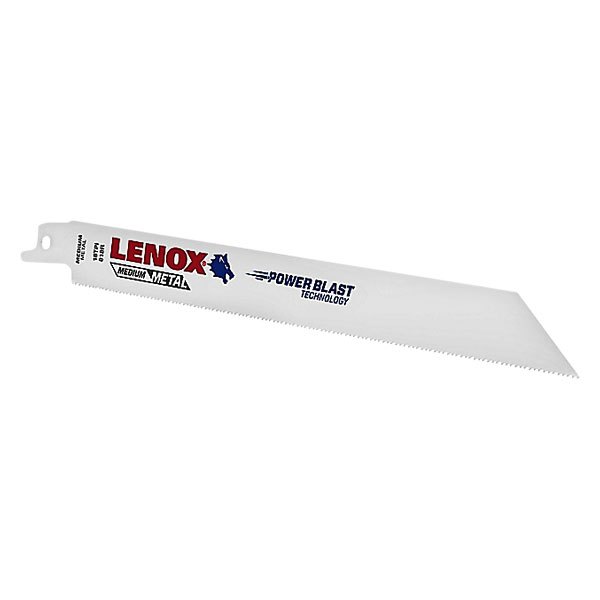 LENOX® - 18 TPI 8" Bi-Metal Straight Reciprocating Saw Blades (5 Pieces)