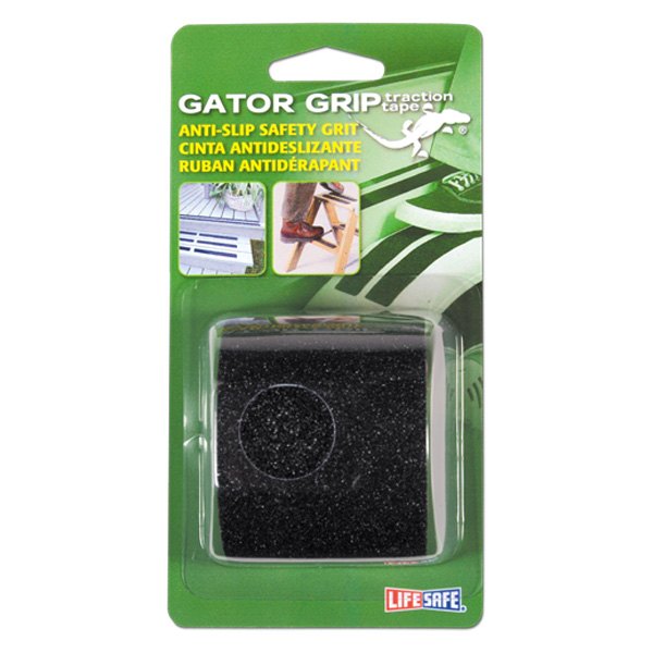 Life Safe® - Gator Grip™ 5' x 2" Black Anti-Slip Tape