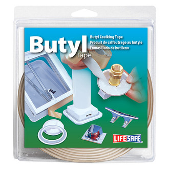 Life Safe® - 20' x 0.75" White Caulking Tape