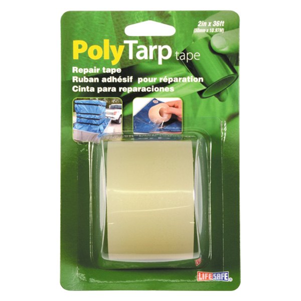 Life Safe® - 3' x 2" Clear Poly Tarp Repair Tape