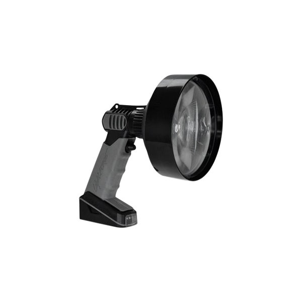 Lightforce® - Enforcer™ 900 lm Black Broad Beam LED Spotlight with 3 W Red, Green, Amber, White Light