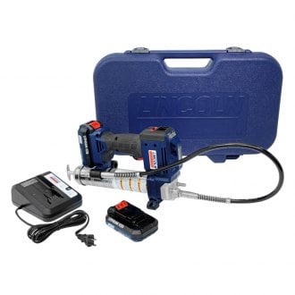 Lincoln® - PowerLuber™ A™ Cordless 20 V 10000 psi Grease Gun Kit