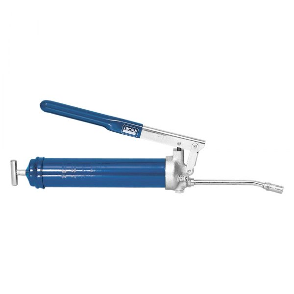 Lincoln® - Deluxe™ 16 oz. 10000 psi Lever Action Heavy Duty Grease Gun with Coupler and 6" Rigid Tube