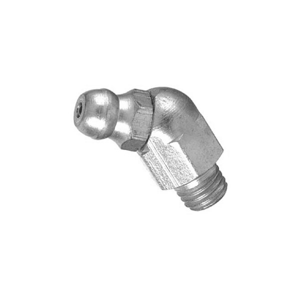Lincoln® - 1/8" NPT x 0.88" 45° Short Grease Fitting, 100 Pieces