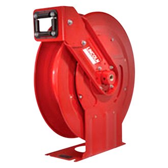 Lincoln® 94553H - Grease Hose Reel with 50' x 3/8 Hose, Universal Swivel  and Control Valve