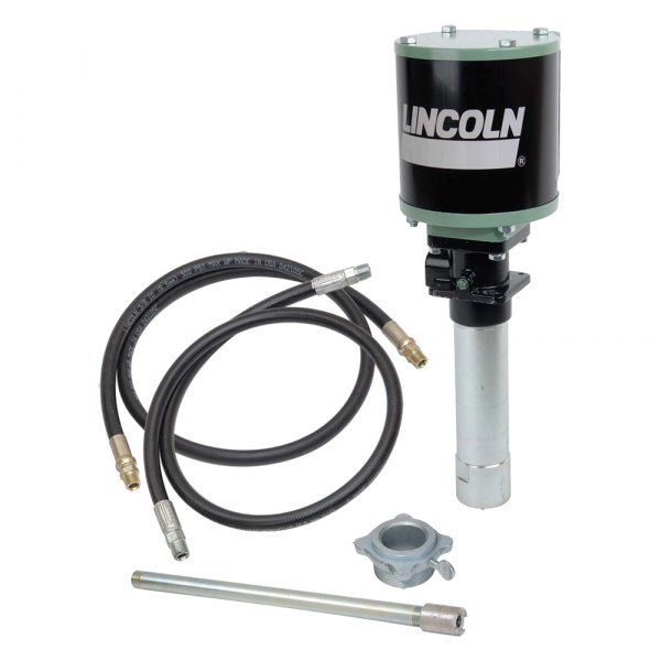 Lincoln® - PMV Series 10:1 Air Operated Oil Pump Kit with Bung Bushing for 55 gal Drums