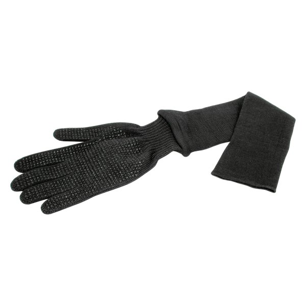 Lisle® - 24" Black Arm Cotton Flame Resistant Glove