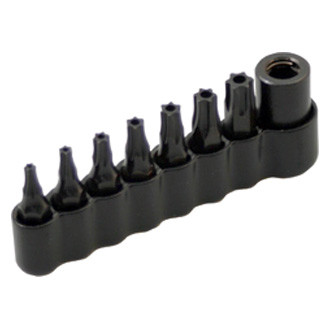 Lisle® - Torx™ Tamper Proof Insert Bit Set with Bit Holder (8 Pieces)