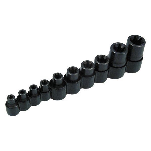 Lisle® - Mixed Drive Size External Torx Socket Set 10 Pieces