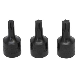 Lisle® - Mixed Drive Size Torx Bit Socket Set 3 Pieces