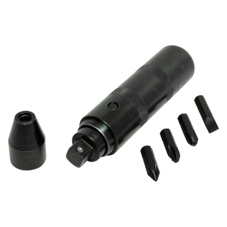 Lisle® - 6-piece Metal Handle Slotted/Phillips Impact Screwdriver Kit