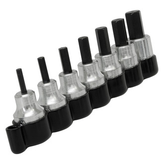 Lisle® - 3/8" Drive Metric Hex Bit Socket Set 7 Pieces