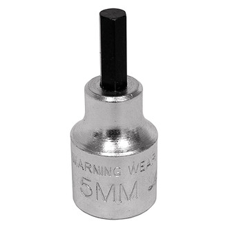 Lisle® - 3/8" Drive 5 mm Metric Hex Bit Socket