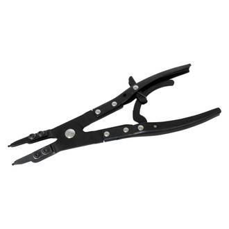 Lisle® - Straight Replaceable Tips External Locking Ratcheting Snap Ring Pliers