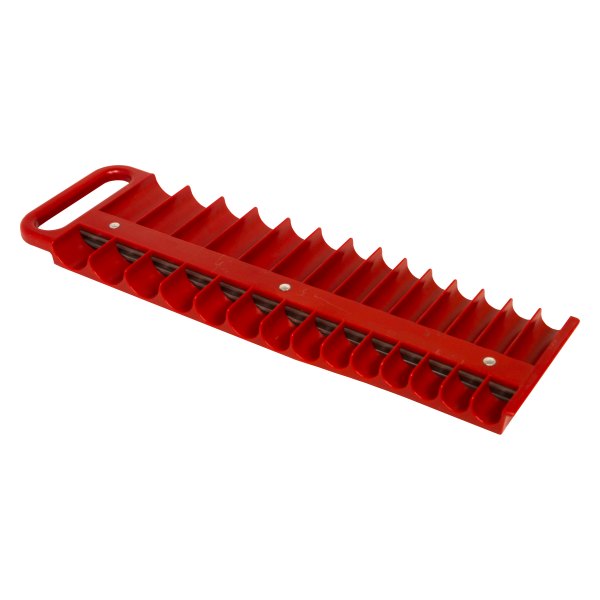 Lisle® - 3/8" Drive 28-Slot Red Magnetic Socket Holder