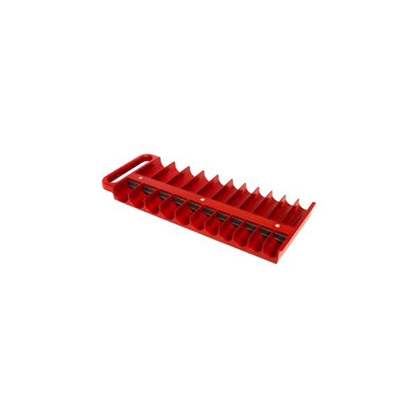 Lisle® - 1/2" Drive 22-Slot Red Magnetic Socket Holder