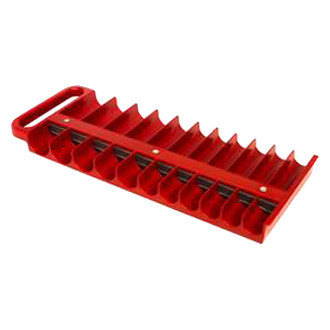 Lisle® - 1/2" Drive 22-Slot Red Magnetic Socket Holder