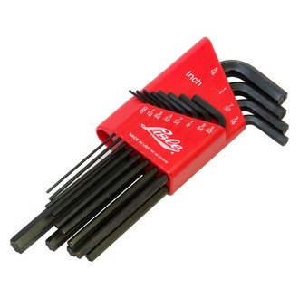 Lisle® - 12-Piece 0.05" to 5/16" SAE Long Arm Hex Key Set
