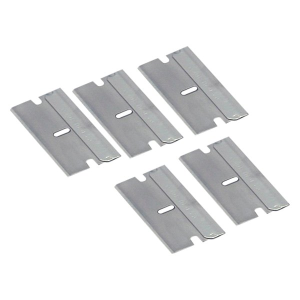 Lisle® - Replacement 5 Pieces Stainless Steel Razor Scraper Blades