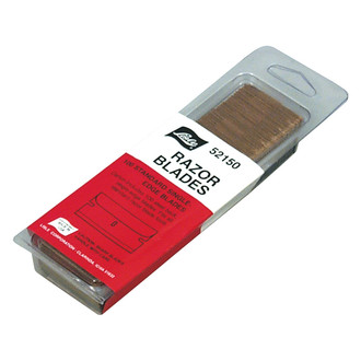Lisle® - Replacement 100 Pieces Stainless Steel Razor Scraper Blades