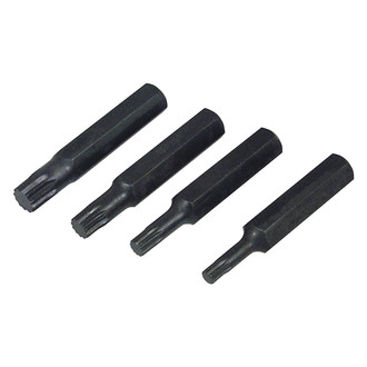 Lisle® - Triple Square Insert Bit Set (4 Pieces)