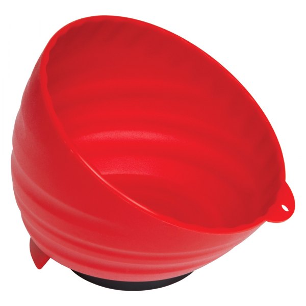 Lisle® - 6" Plastic Red Multi-Position Magnetic Parts Tray Cup