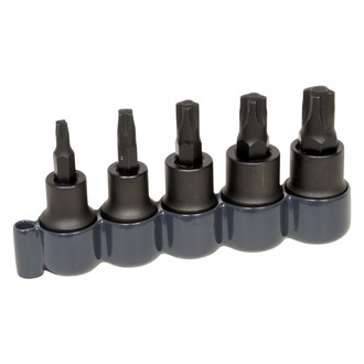 Lisle® - MorTorq™ 3/8" Drive Torx Mortorq Bit Socket Set 9 Pieces