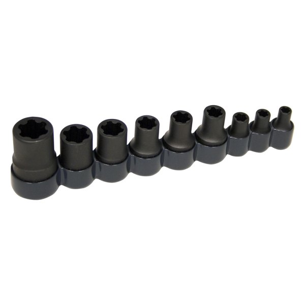 Lisle® - Mixed Drive Size External Torx Plus Socket Set 9 Pieces