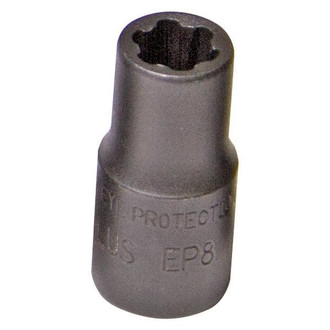 Lisle® 83130 - 1/4" Drive E8 External Torx Plus Standard Socket
