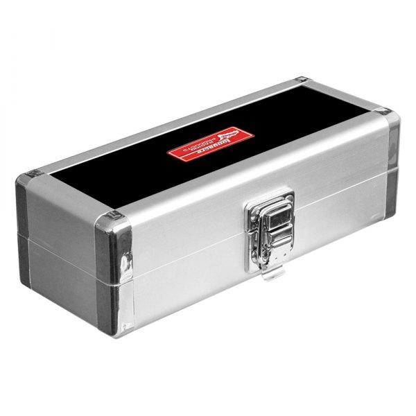 Longacre® - Lined Hard Plastic Silver Tool Case (6.63" W x 2.25" D x 1.5" H)