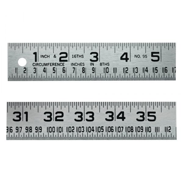 Lufkin® - 3" SAE Tinner's Circumference Steel Ruler