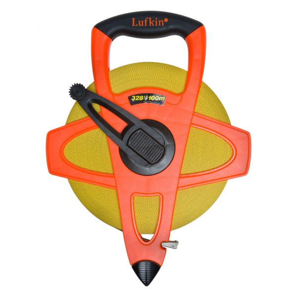 Lufkin® - Hi-Viz™ 200' SAE Orange Fiberglass Measuring Tape