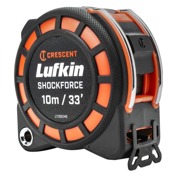Lufkin® - Shockforce™ 33' (10 m) SAE/Metric Dual Sided Measuring Tape