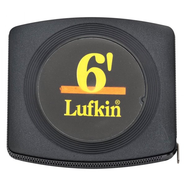 Lufkin® - Pee Wee™ 6' SAE Yellow Clad Pocket Measuring Tape