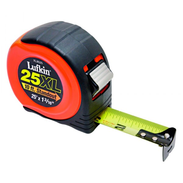 Lufkin® - Cushion Grip™ 25' SAE Yellow Clad Power Return Measuring Tape
