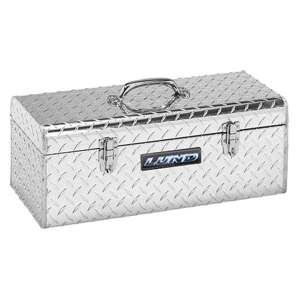 Lund® - Aluminum Brite Portable Tool Box (24" W x 12" D x 10" H) 