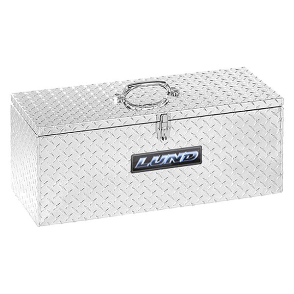 Lund® - Aluminum Brite Portable Tool Box (30" W x 12" D x 11.5" H) 